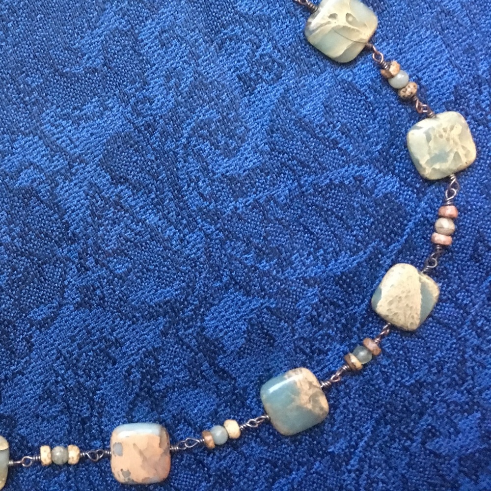 Handmade Beaded Necklace made by local Artist